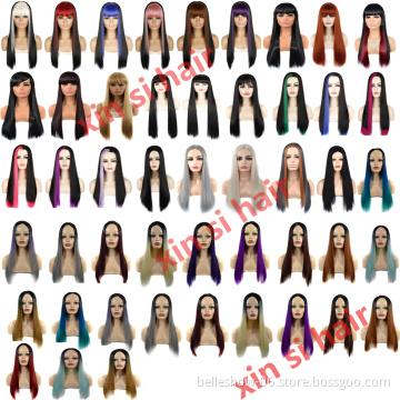 Xin Si yes wig honey blonde long wholesale vendors  kits virgin hd frontal closure bodywave ombre color straight wig
